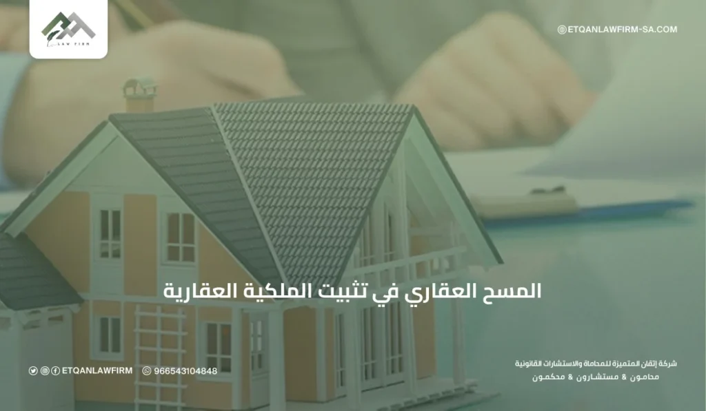 المسح العقاري في السعودية | أهميته وخطواته لتثبيت الملكية 2026 2 أهداف المسح العقاري