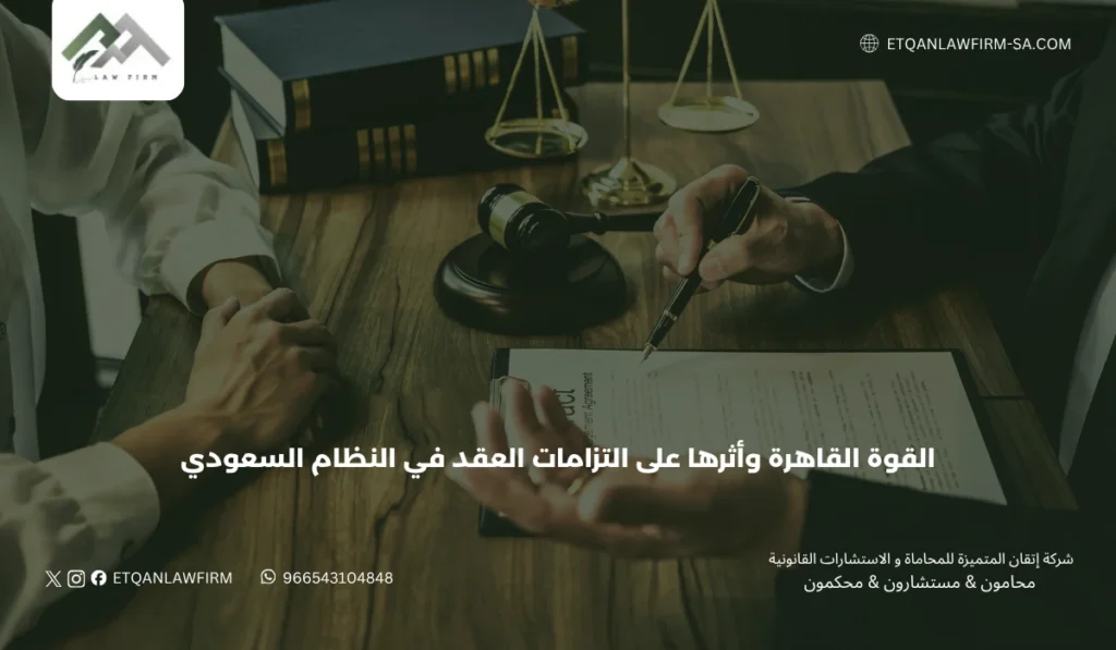 القوة القاهرة وأثرها على التزامات العقد في النظام السعودي 3 أهمية الالتزامات التعاقدية في المعاملات القانونية