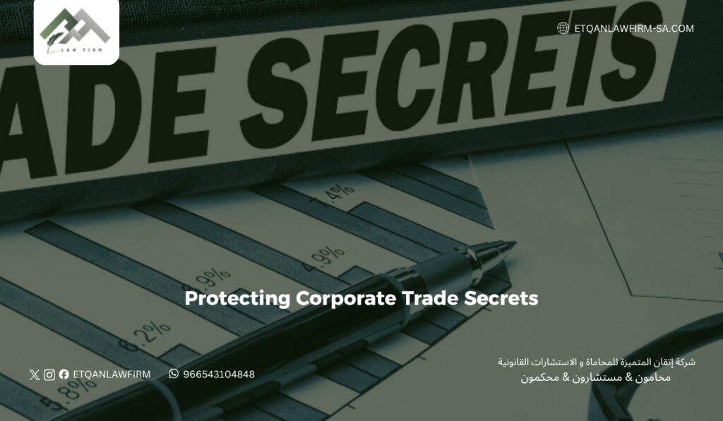 Protecting Corporate Trade Secrets: A Complete Guide to Legal Protection, Types, and Importance in Saudi Arabia 2 Protecting Corporate Trade Secrets