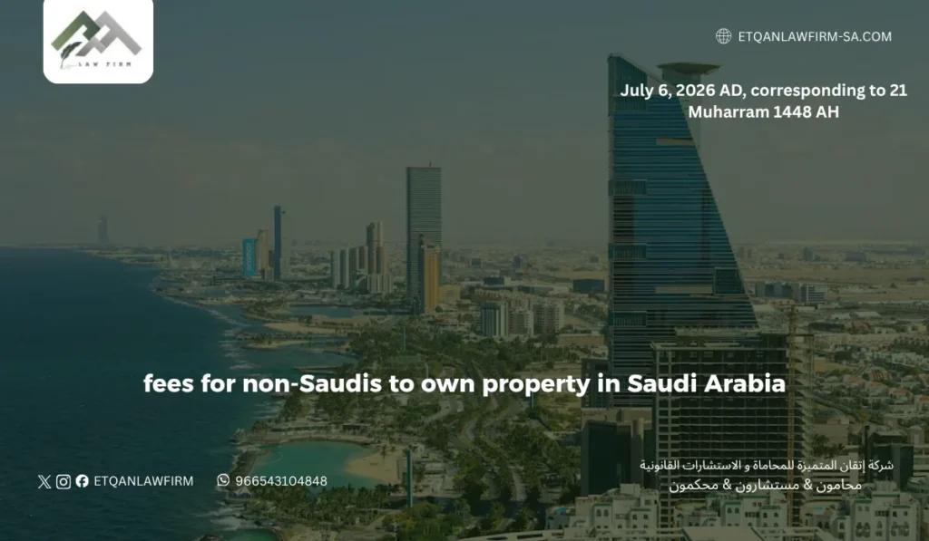 The Official Fees for Non-Saudis to Own Property in Saudi Arabia 2 Foreign Property Ownership in Major Saudi Cities