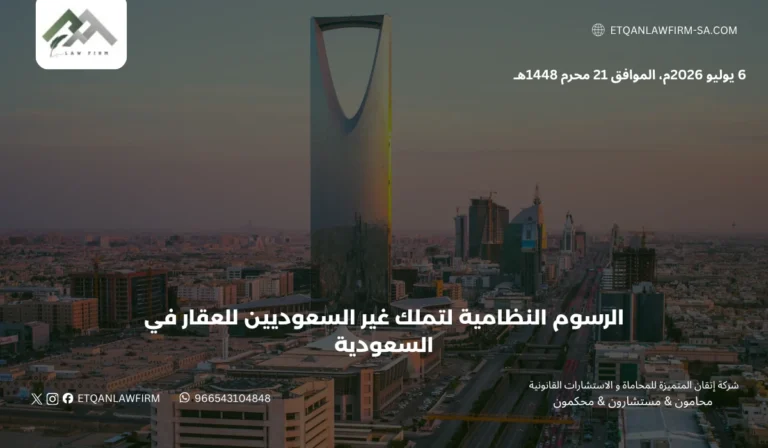 الرسوم النظامية لتملك غير السعوديين للعقار في السعودية