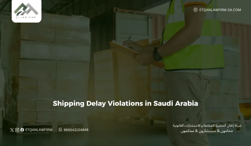 Shipping Delay Violations in Saudi Arabia: Legal Guide by Fares Al-Zahrani 3 Types of Penalties for Delays in Maritime Shipping