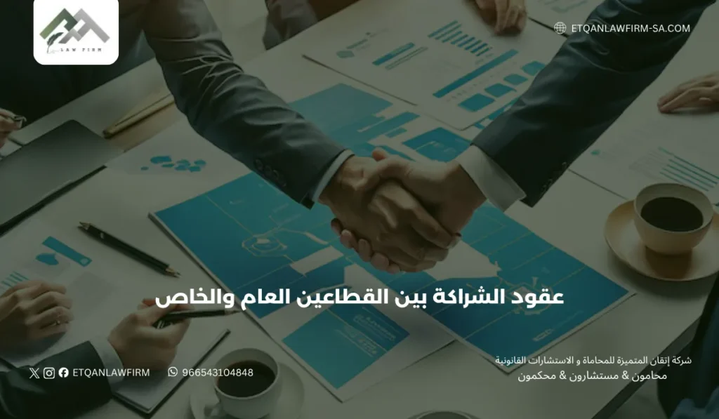 عقود الشراكة بين القطاعين العام والخاص | إتقان للمحاماة 2 أنواع عقود الشراكة بين القطاعين العام والخاص